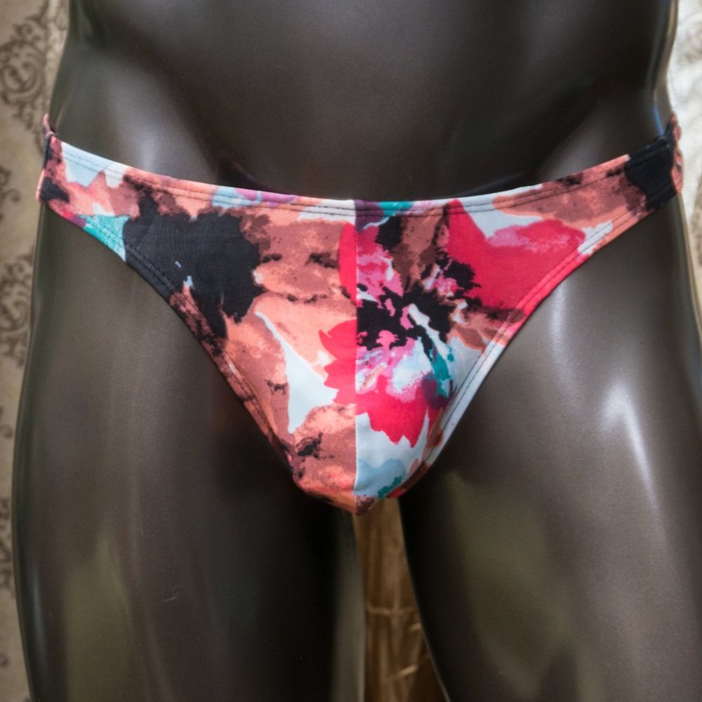 Mens Conture Pouch Thong Handmade